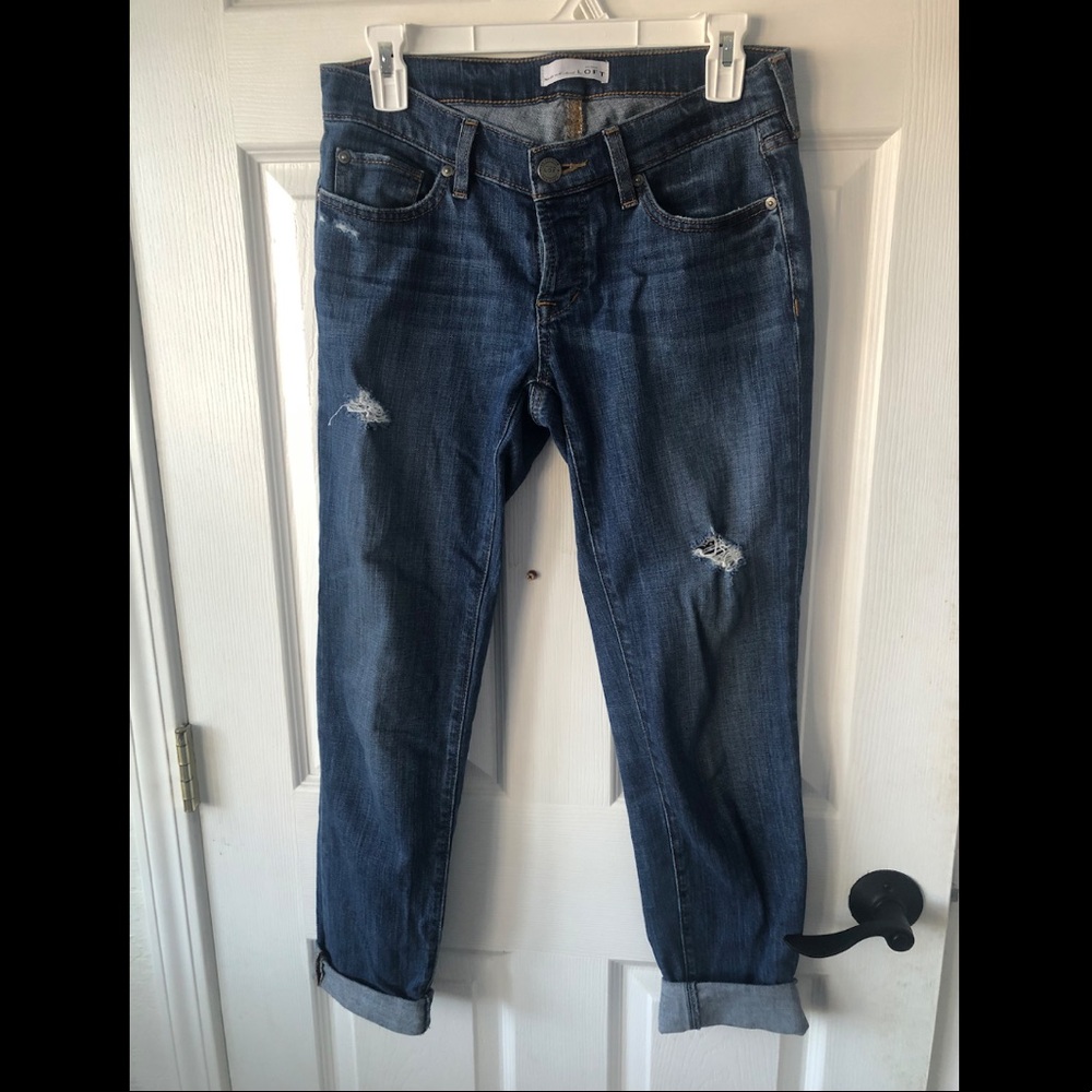 LOFT Boyfriend Jeans